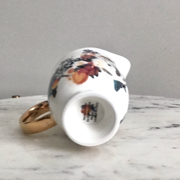 Anthropologie Botanica Handpainted Stoneware Creamer New in Box NWT - Picture 8 of 8